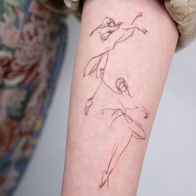 Learn 91+ about dance tattoo designs latest - in.daotaonec