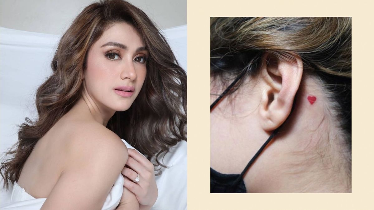 Carla Abellana Just Got the Tiniest Tattoo Behind Her Ear and It's So Cute