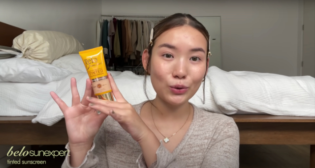 influencer skincare recommendations clean makeup look