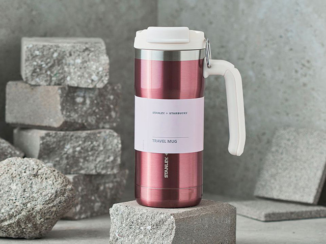 Starbucks stanley sale thermos press