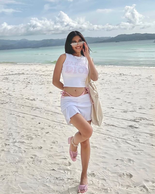 Ashley Garcia's Chic White Outfits