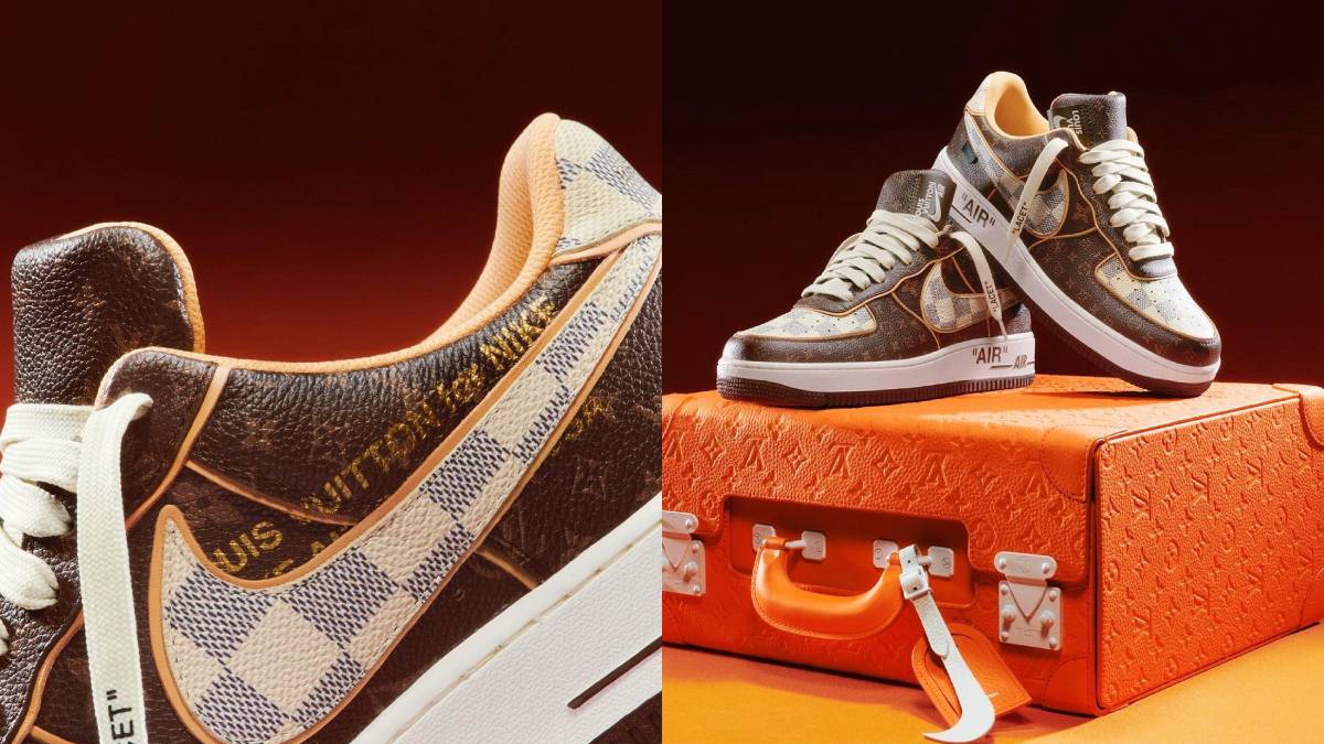 Virgil Abloh's Limited Edition Louis Vuitton x Nike Collection Sold for P1.28 Billion at Auction