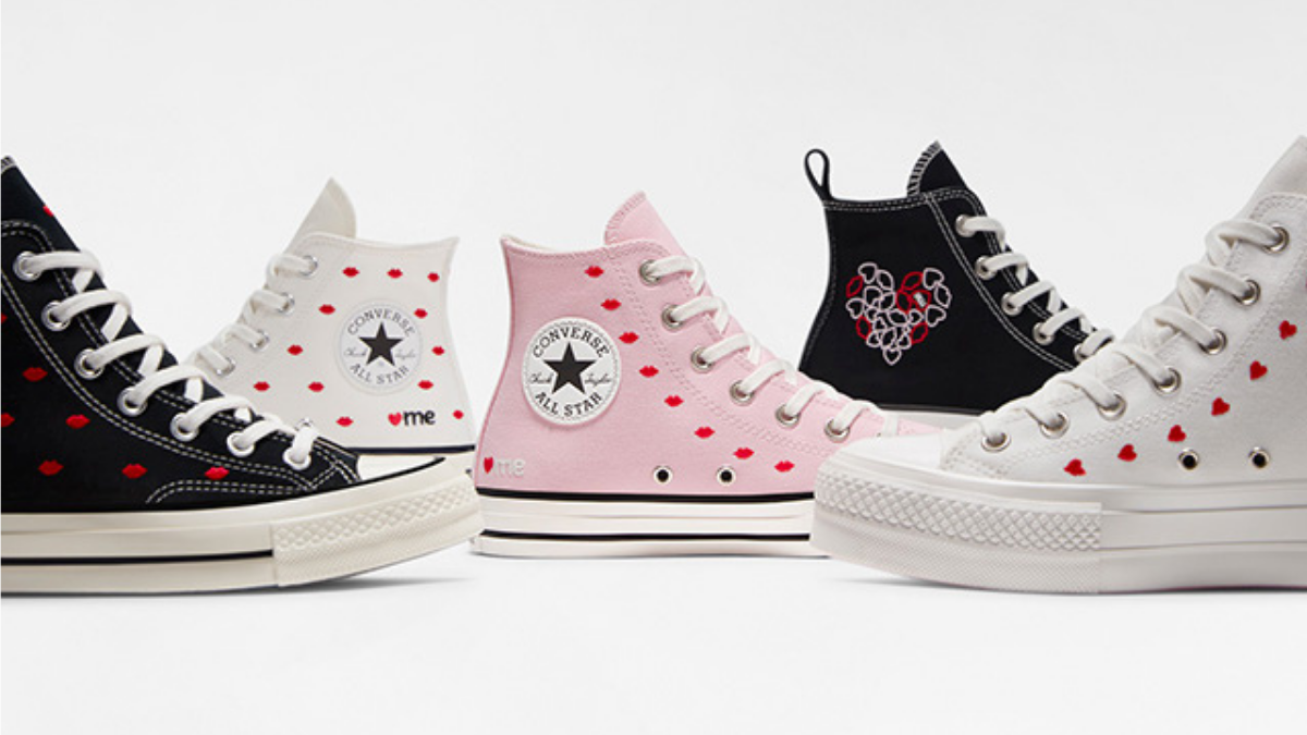 We're In Love with Converse's Pretty Valentine's-Inspired Sneaker Collection