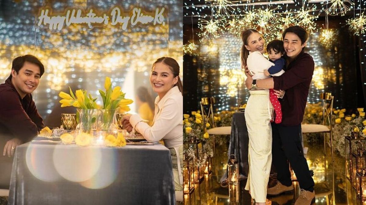 McCoy De Leon Surprised Elisse Joson with the Most Romantic Dinner Date for Valentine's Day