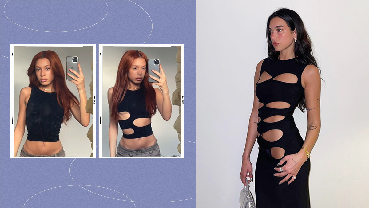 5 Easy Ways to Make Your Own Sultry Cut-Out Tops at Home