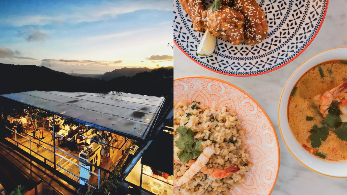 This Thai Cafe In Rizal Has The Most Stunning View Of The Sunset
