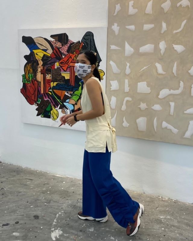 who is filipina artist isabel santos