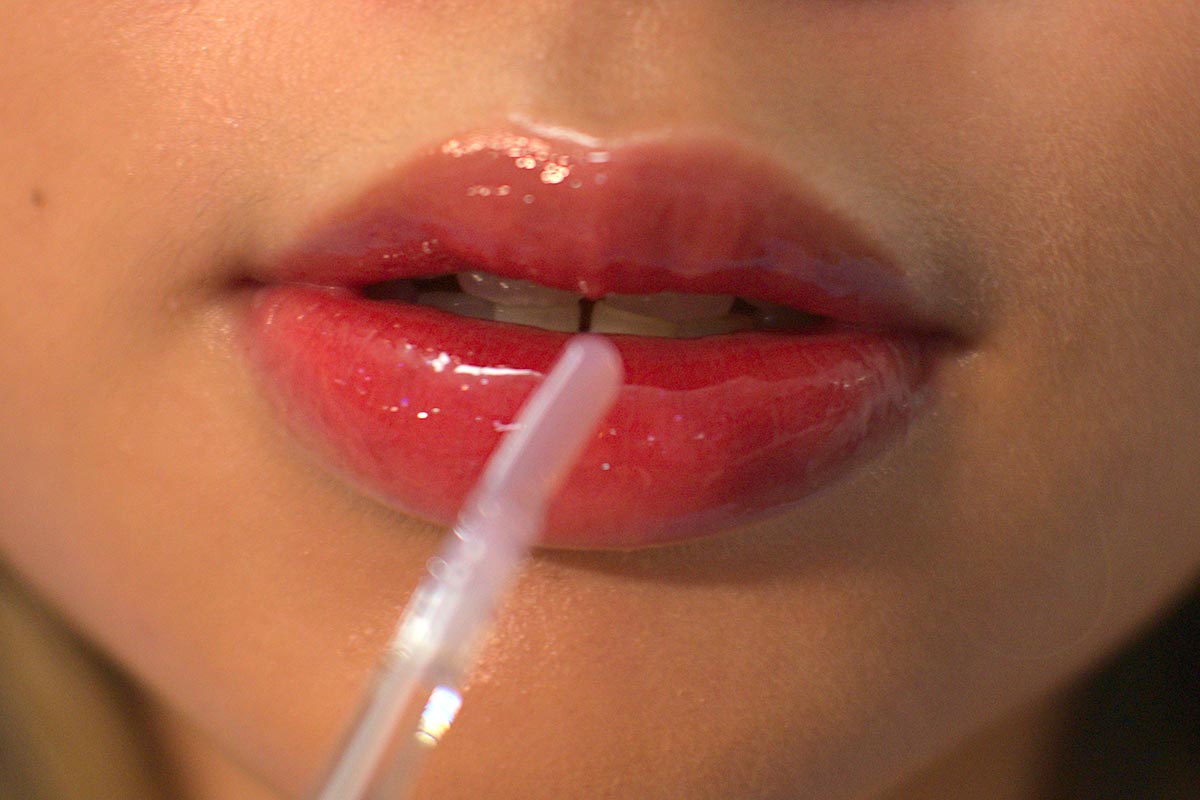 korean glossy jelly lips tutorial