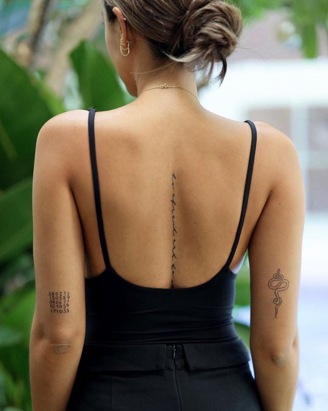 Look: The Meanings Behind Maggie Wilson's Tattoos