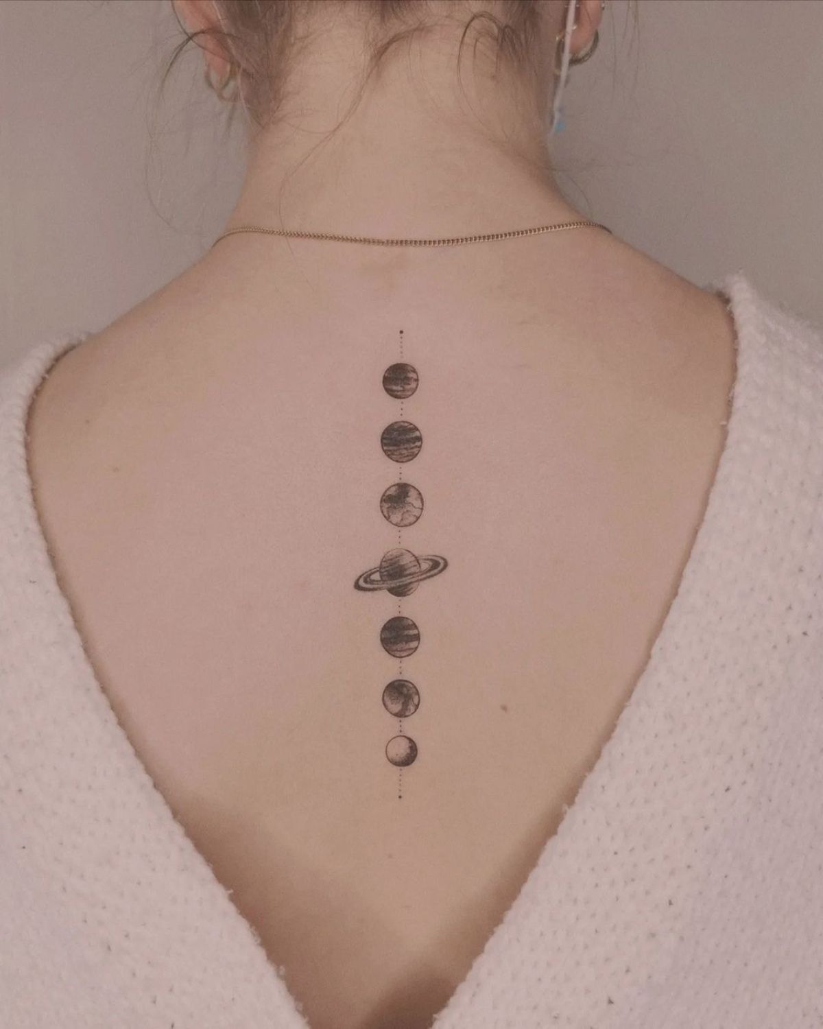 planet tattoo designs minimalist