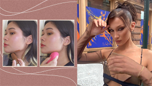 This Bella Hadid-inspired Tiktok Makeup Hack Will Give You A Sharper Jawline In Photos