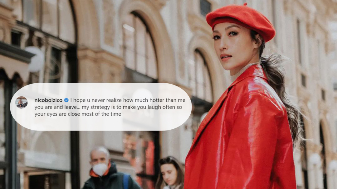 We Can't Get Over Nico Bolzico's Hilarious Comments On Solenn Heussaff's Milan Ootds