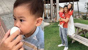 So Cute! Kryz Uy And Slater Young's Son Crying For Balut Is The Funniest Thing You'll See Today
