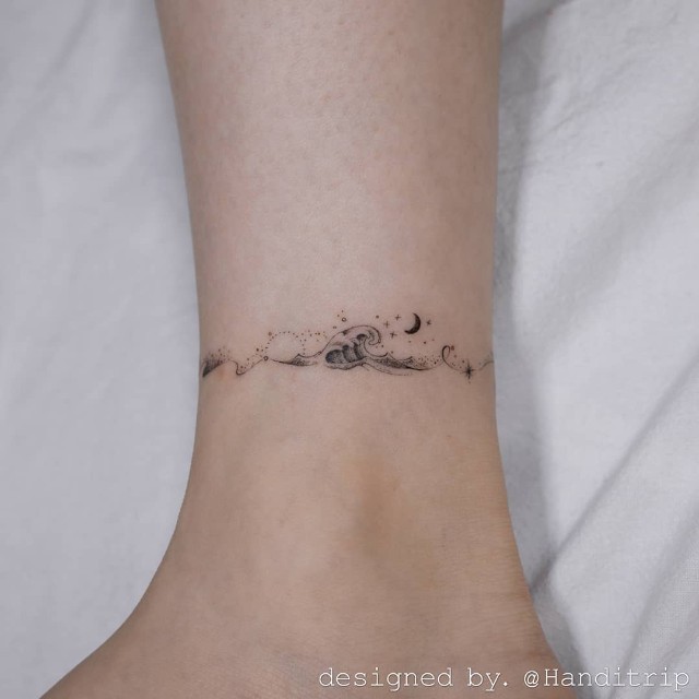 ankle band tattoo with meaning