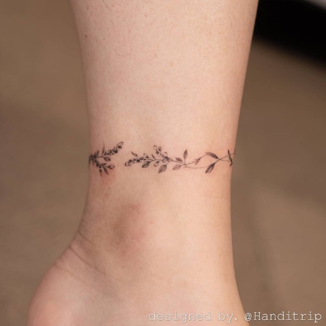 Top 88+ About Ankle Band Tattoo Super Hot - In.Daotaonec