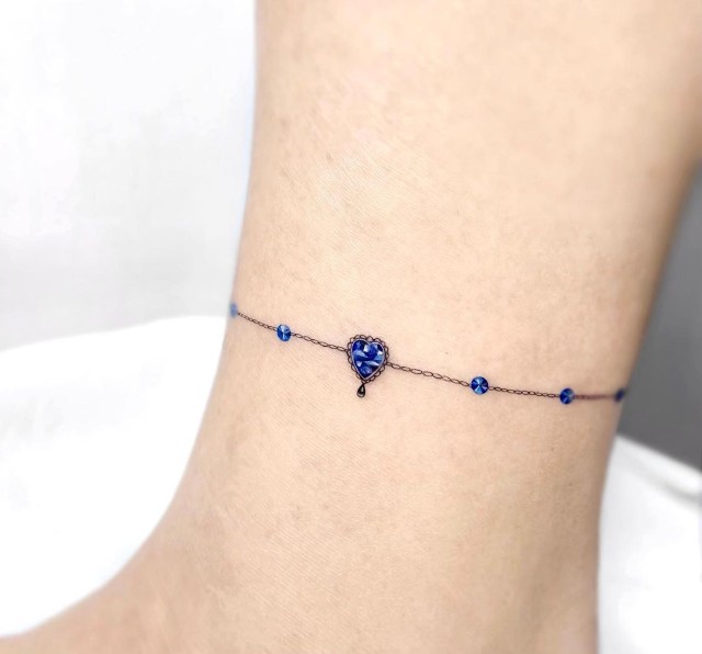 anklet tattoo with meaning
