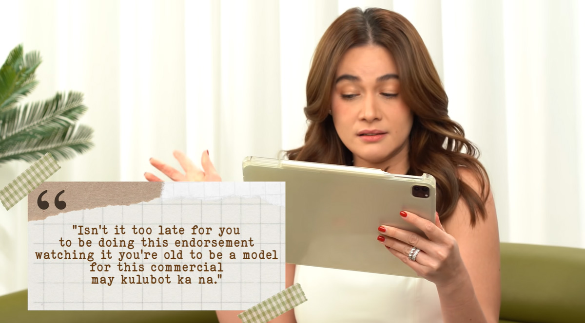 bea alonzo age shaming comment response