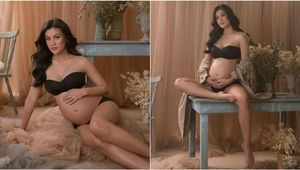 Winwyn Marquez Is A Stunning Mom-to-be Wearing Lingerie In Her Latest Maternity Shoot