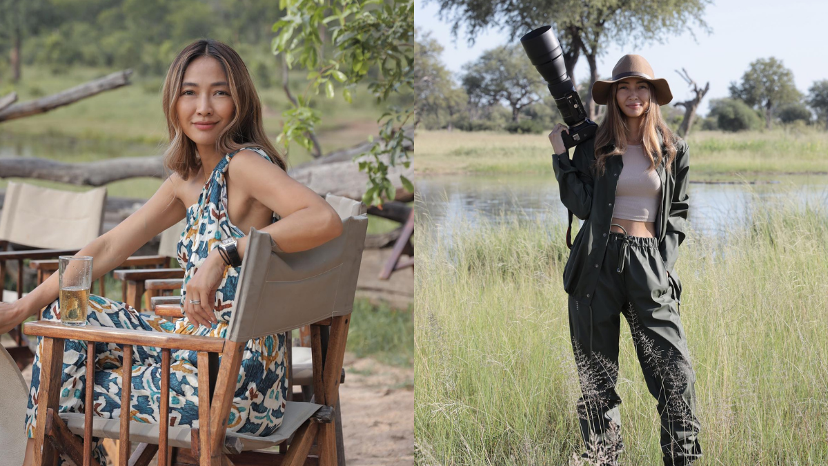 We're In Love With Marie Lozano's Safari-chic Travel Ootds In Africa