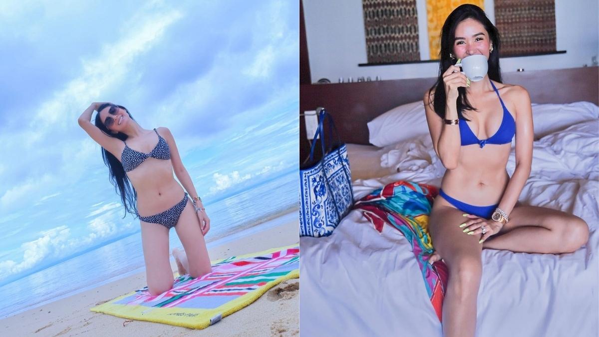6 Sweet Yet Sultry Swimsuit Poses You Need to Try this Summer, As Seen on Heart Evangelista