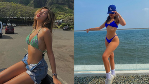 7 Cool And Instagrammable Swimsuit Poses We're Copying From Lorin Gutierrez