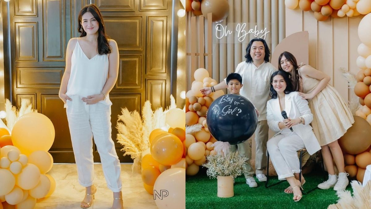 Dimples Romana Just Threw The Chicest Neutral-themed Gender Reveal Party