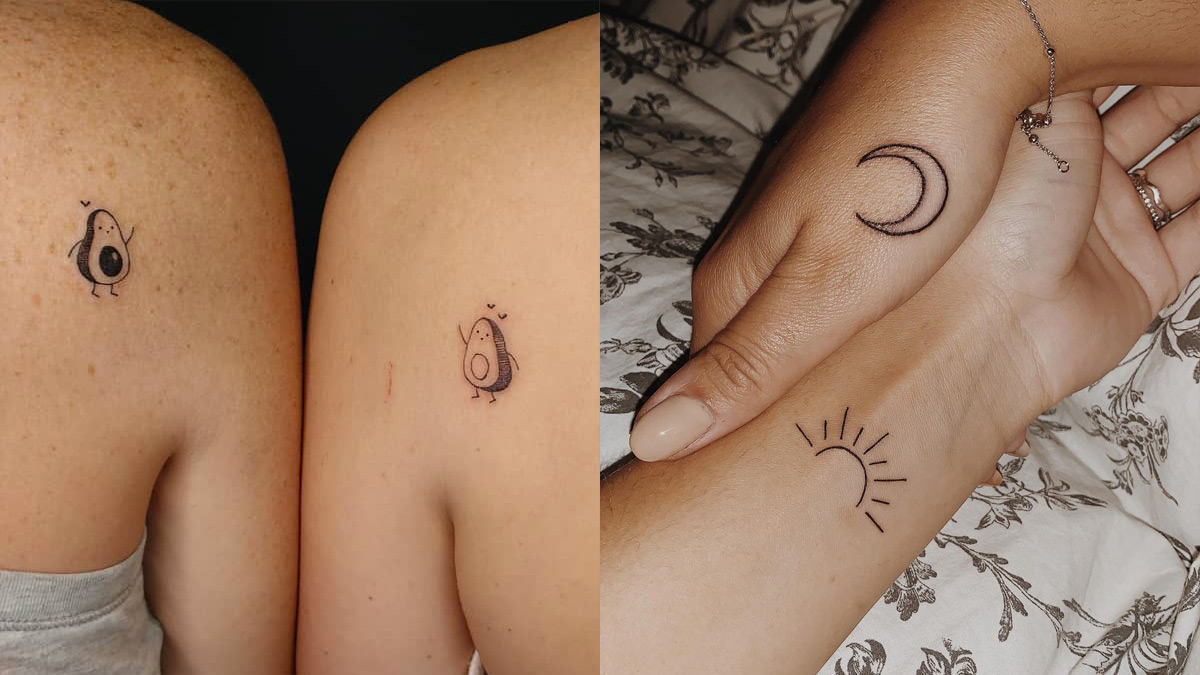15 Adorable Non-matching Tattoos You Can Get With Your Best Friend