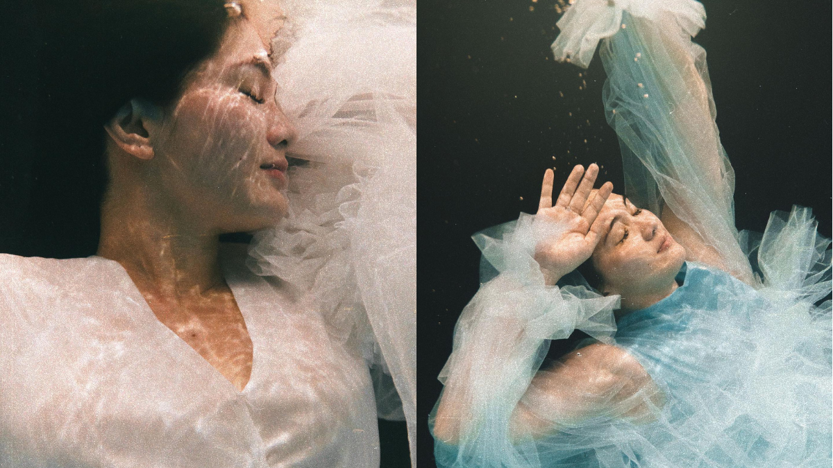 Dimples Romana Looks Breathtaking In Her Underwater Maternity Shoot