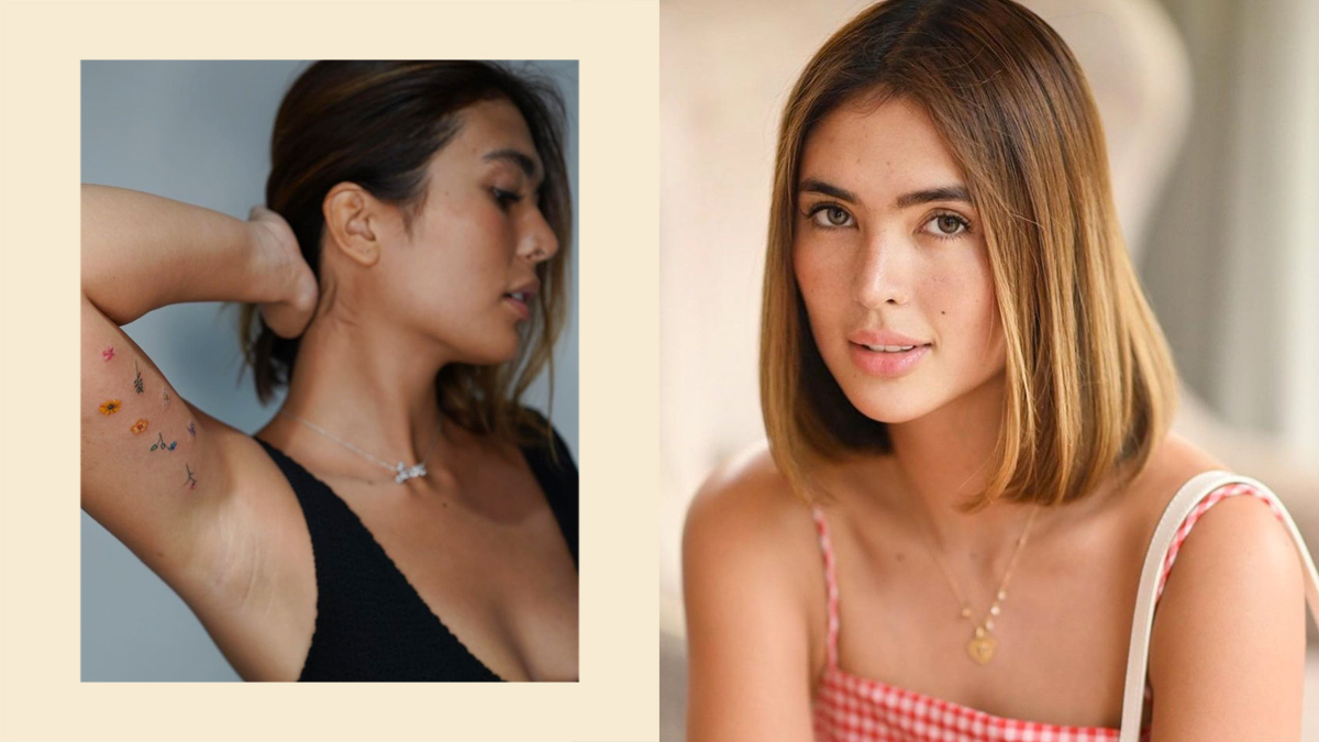 Sofia Andres Just Got 8 Tiny Tattoos on Her Arm and They Look Adorable