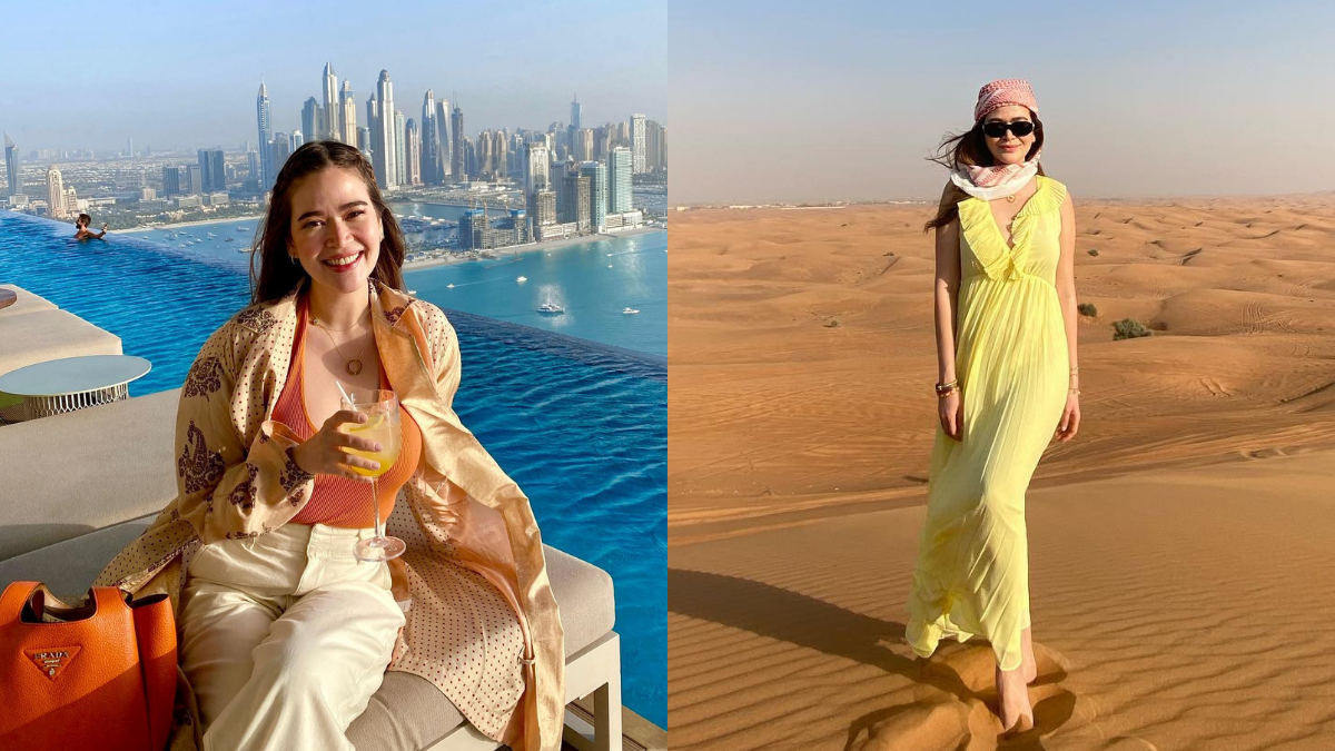 Bela Padilla's Chic Travel Ootds In Dubai Are Your Next Summer Style Pegs