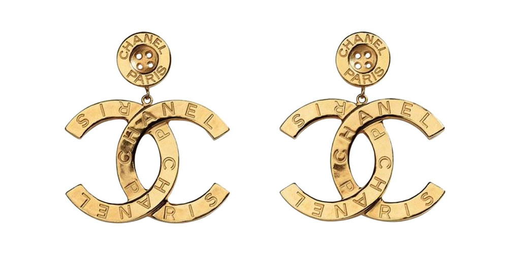 kathryn bernardo chanel gold earrings