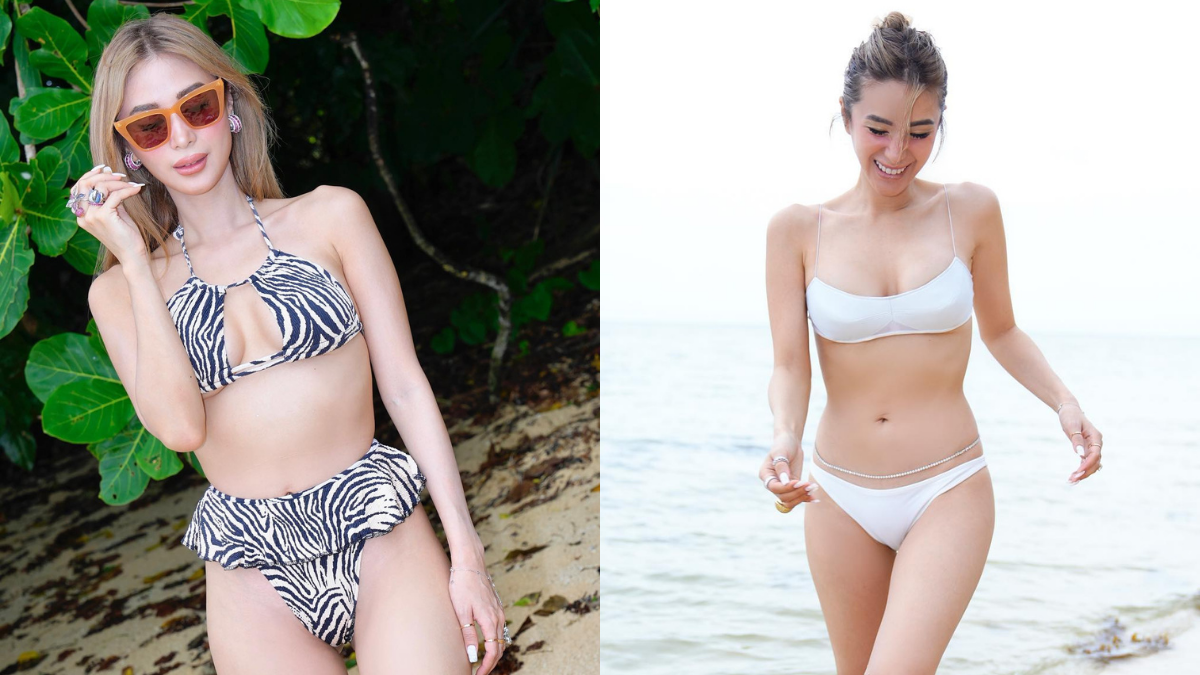 We're Obsessed With Heart Evangelista's Sultry And Glamorous Swimsuit Ootds In Balesin