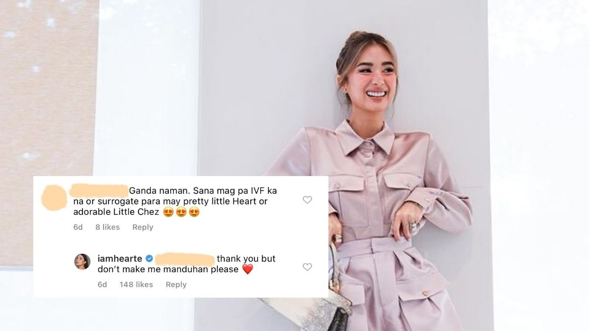 Heart Evangelista Had the Best Response to a Netizen Who Offered Her Unsolicited Pregnancy Advice