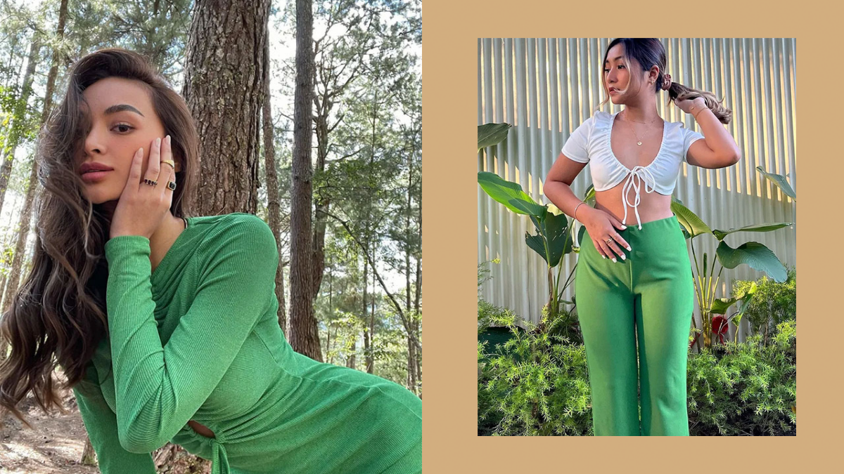 These Celebrities and Influencers Will Inspire You to Wear More Green