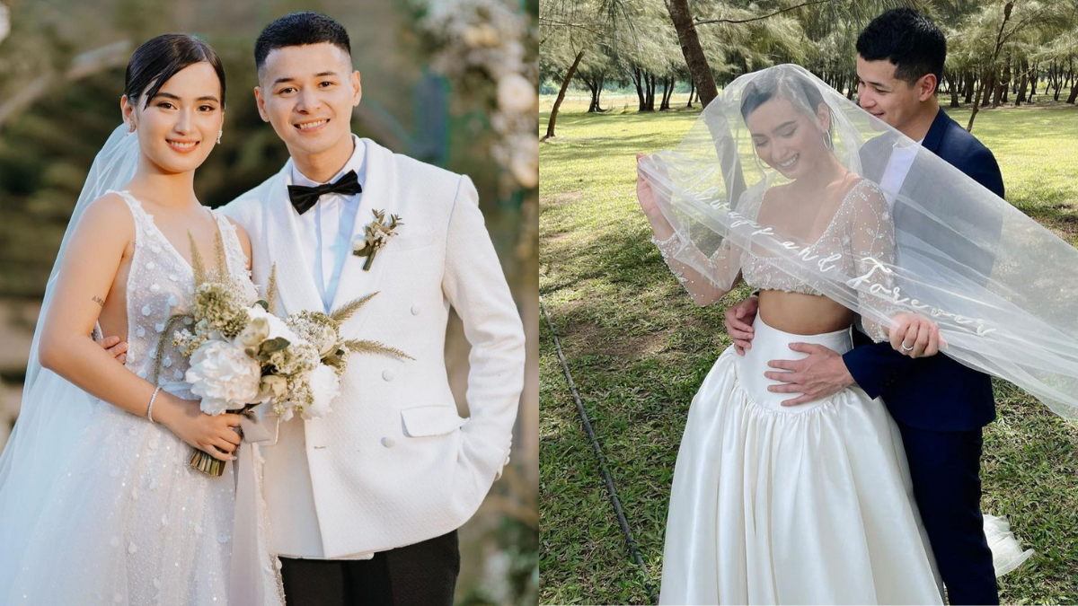 Aeriel Garcia Just Got Married And She Wore The Daintiest Hubadera Wedding Dresses