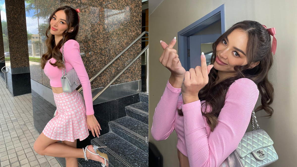 Kylie Verzosa Is A Living Barbie Doll In Her Dainty All-pink Ootd