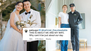 Patrick Sugui Claps Back At Netizens Pestering Them For Not Having Kathniel At Their Wedding