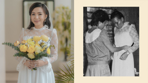 This Filipina Revived Her Mother's 40-year-old Bridal Gown For Her Wedding