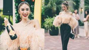 Heart Evangelista Is Making A Case For The Feather Top And We're Totally Convinced