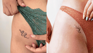 8 Alluring Bikini Line Tattoos You Can Show Off At The Beach