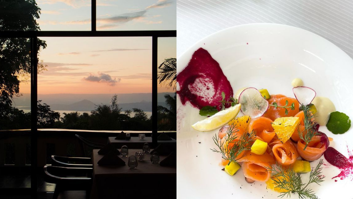 This Sophisticated Restaurant In Batangas Has A Gorgeous View Of The Taal Lake