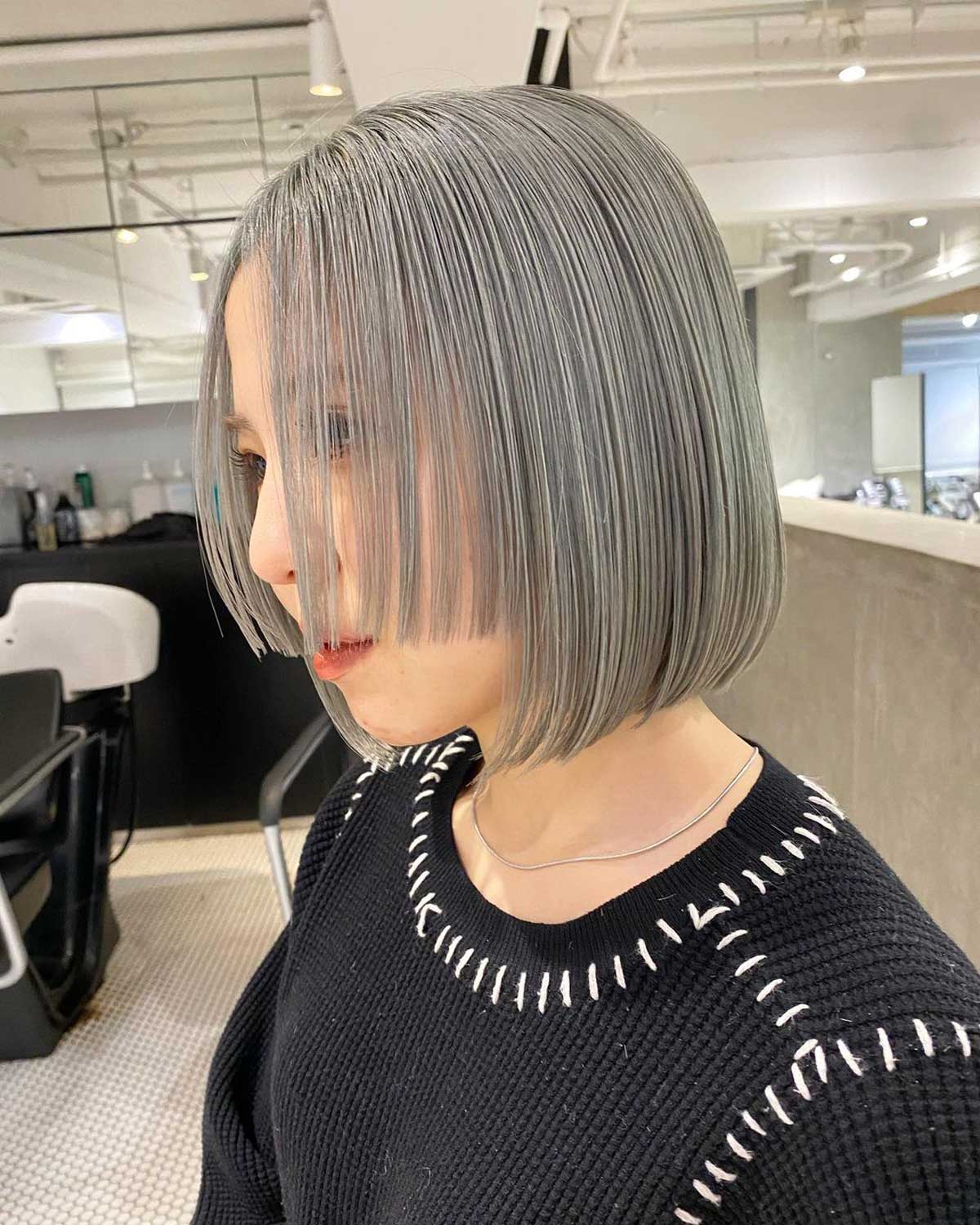 gray hair color ideas