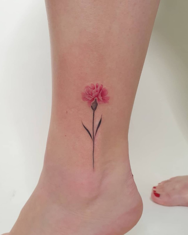 October Birth Flower Tattoos Marigold and Cosmos  HowLifeStyles  Birth flower  tattoos Flower tattoos Marigold tattoo