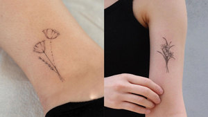 12 Dainty Flower Tattoos To Get Inked, According To Your Birth Month
