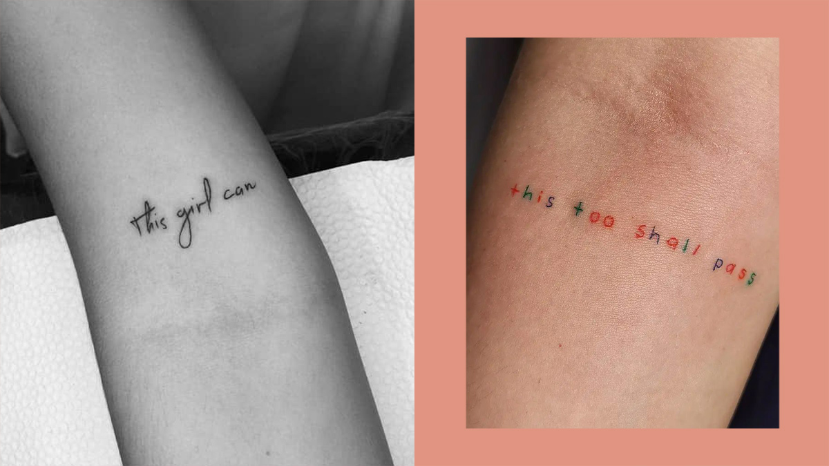 66 Meaningful Oneword Tattoos That Say A Million Things