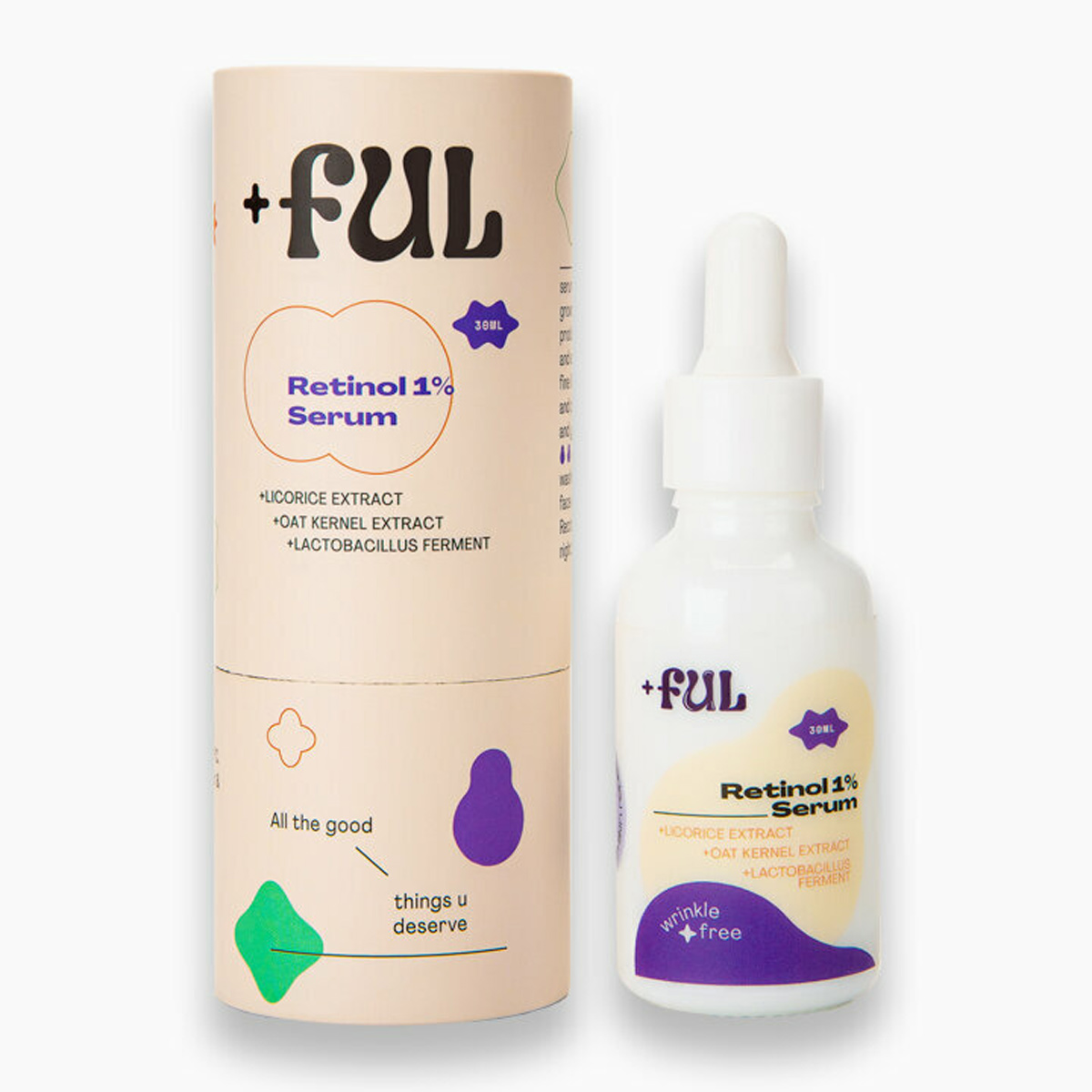 retinol cream for beginners +Ful Retinol 1% Serum