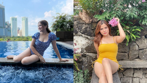 6 Times Alexa Ilacad Convinced Us To Wear Dainty One-piece Swimsuits