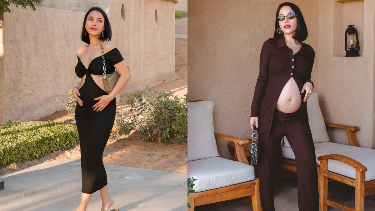 This Filipina Entrepreneur Has The Chicest, Hubadera Maternity Style