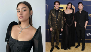 Liza Soberano Looks Stunning In This Terno-inspired Gown For A Red Carpet Event In L.a.
