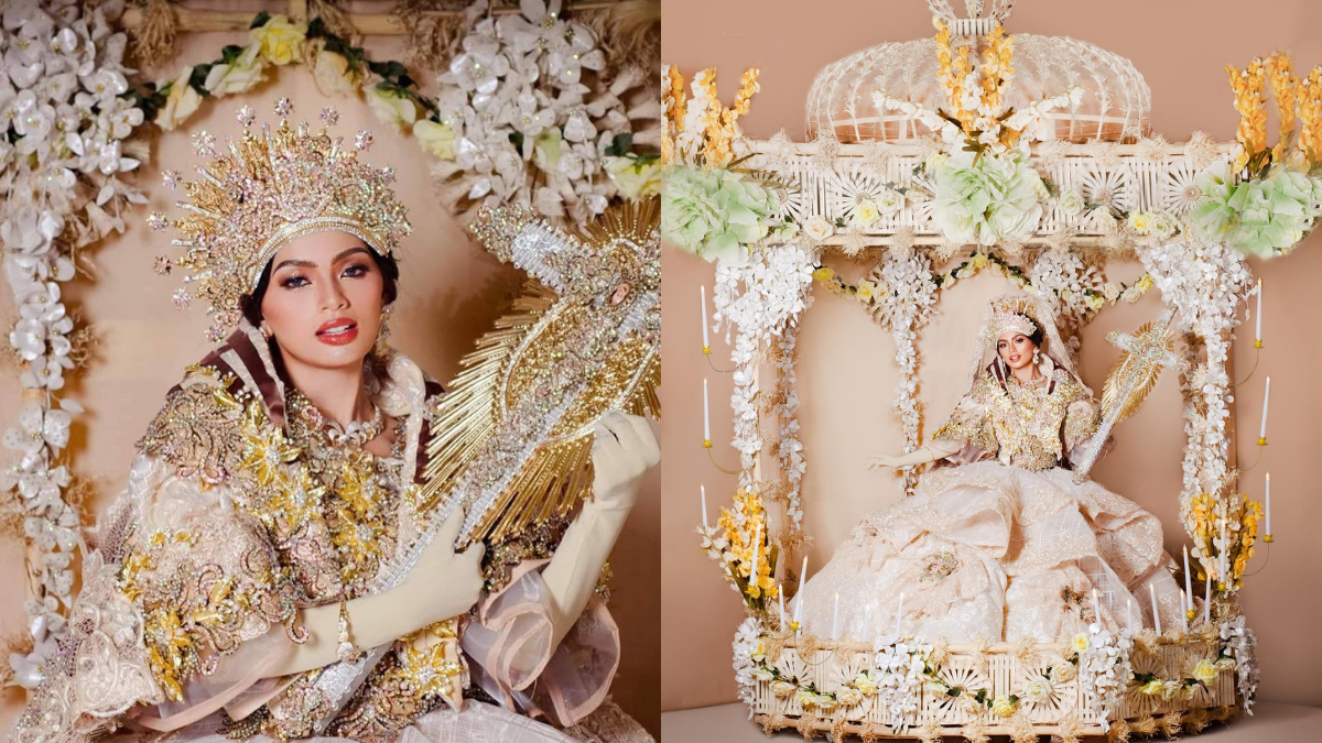 This Miss World PH Candidate's Jaw-Dropping National Costume Weighs Over 50 Kilos